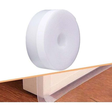 5 Meter Türdichtung, Isolierend Für Den Unteren Türbereich, Kälteabweisend, Selbstklebend, Aus Silikon, Dichtet Ab Und Hält Staub Fern.