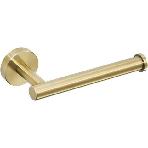 Guazhuni Wand-toilettenpapierhalter Aus Edelstahl 304, Badezimmeraccessoire In Gebürstetem Gold.