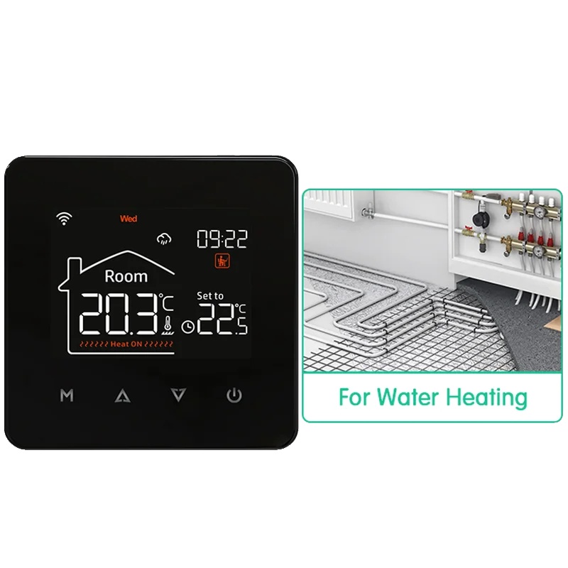 Intelligenter Thermostat, Wlan-steuerung, Sprachsteuerung, Warmwasserbereitung