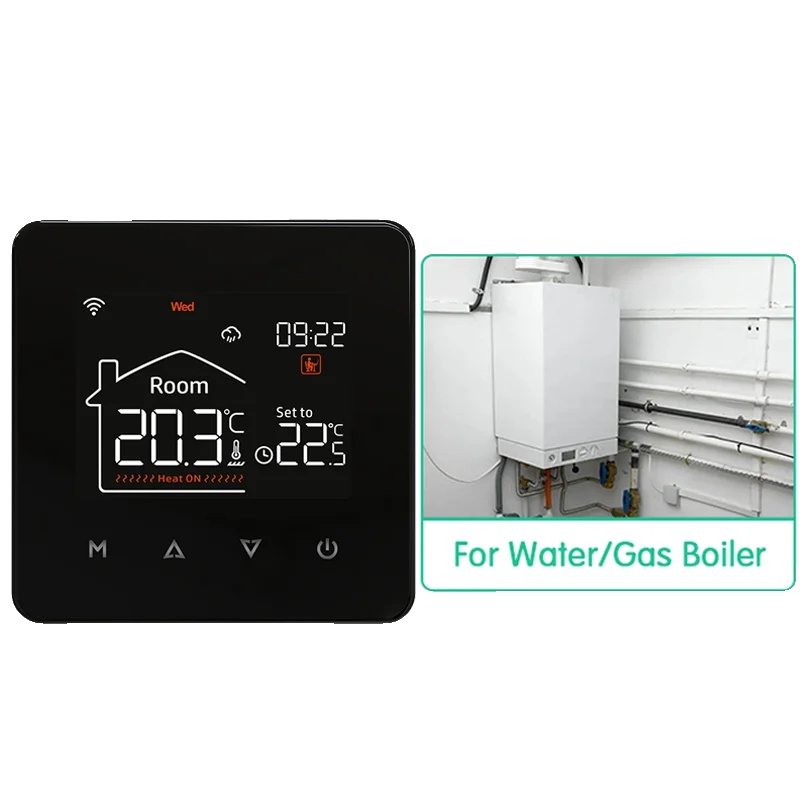 Intelligenter Thermostat, Wlan-steuerung, Sprachsteuerung, Gasheizkessel