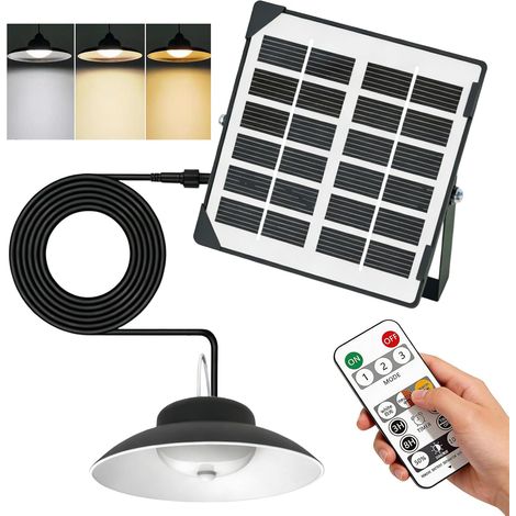 Solar-pendelleuchte Für Den Außenbereich, Solarleuchten Für Den Außenbereich, 3 Farbtemperaturen, Solar-pendelleuchten Mit Fernbedienung, Solarleuchte Für Den Außenbereich, Hängende Solarleuchte