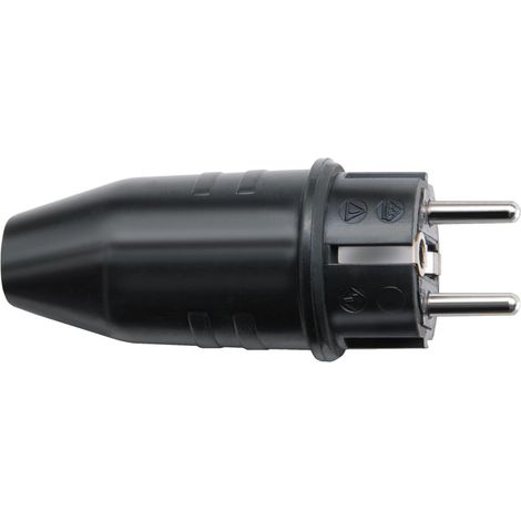 Schuko-gummisteckdose 230 V, 16 A, Für Den Außenbereich, Garten