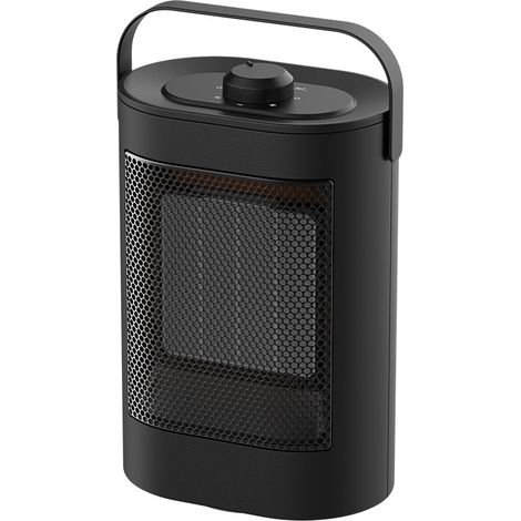 1500-w-mini-keramik-wassererhitzer, 3 Heizstufen, Rüttelkopf, Elektrische Heizung Bei Niedrigem Batteriestand, Mit Thermostat [energieklasse A]