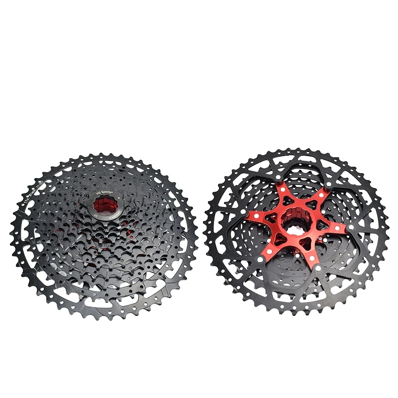 Fahrradkassette, 10 Gänge, Einstellbare Gangstufen, 12-fach 11-50 Zähne, Schwarz