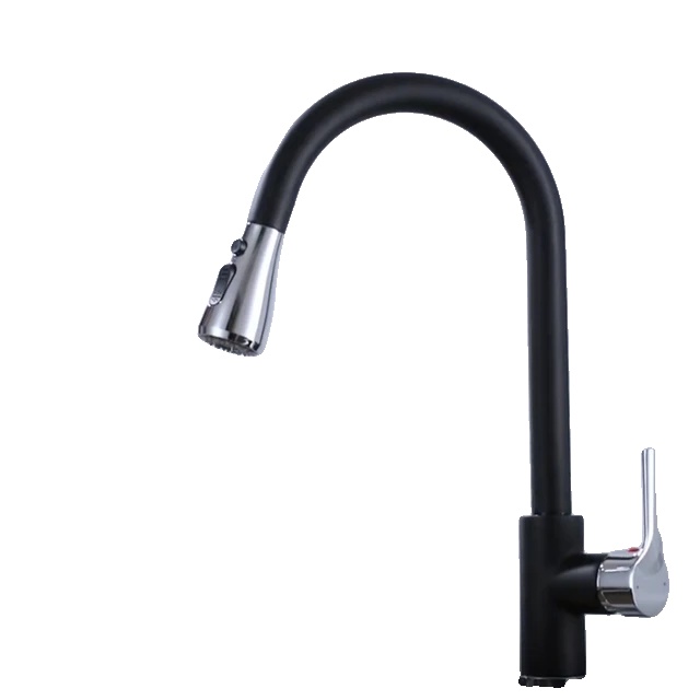 Küchenarmatur Mit Ausziehbarer Brause, Drehbarem Design, Cf04043kc