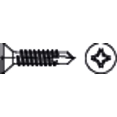 ISO 15482 Senk-Bohrschrauben Stahl ST 4,8 x 22 -H galvanisch verzinkt gal Zn S 1000 Stk