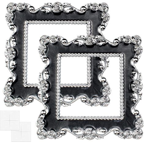 Stück Stecker- Und Lichtschalteraufkleber, Schwarze Lichtschalterabdeckungen Für Wandschalter (15,5 X 15,5 Cm)
