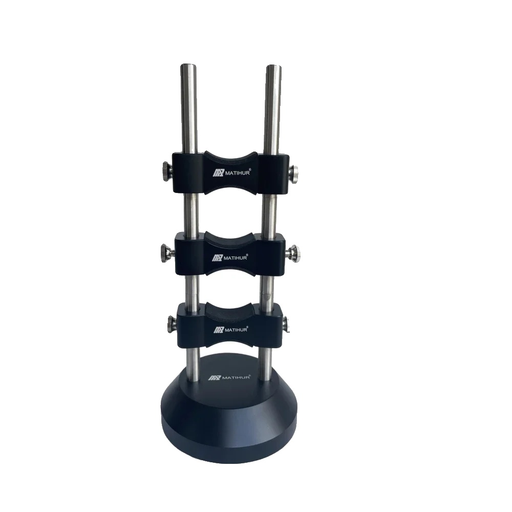 Audiokabelhalter, Höhenverstellbar, Edelstahlkonstruktion, 220 Mm, Schwarz, Kabelhalterung