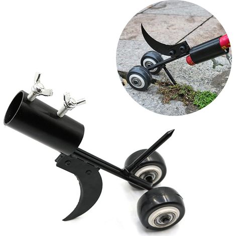 Manueller Unkrautstecher Mit Rädern, Tragbarer 2-in-1-unkrautentferner Mit Extraktionsfunktion, Gartenunkrautstecher, Gartenrasierer Mit Rädern Für Gartenwege