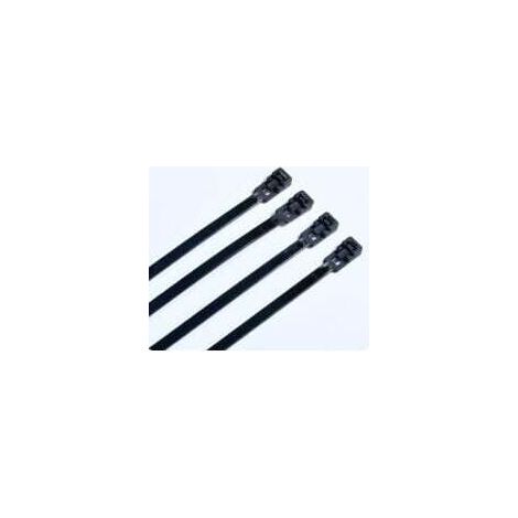 Wiederverwendbare Kabelbinder Aus Kunststoff, 150 Mm X 4,8 Mm, Schwarze Rilsan-kabelbinder (100 Stück), Kleine Kabelbinder Aus Nylon, Kabelbinder Aus Kunststoff.