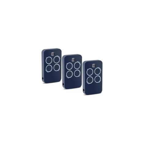 3er-pack 433,92 Mhz 4-kanal-fernbedienungen, Kompatibel Mit Genius Echo Tx4 433 Rc, Echo Tx2 433 Rc, Te443h Bravo