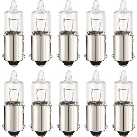 H10w Ba9s 12v 10w Halogenlampen, Glühlampen, Halogenlampen, 9mm Metall-bajonettfassung, Innenbeleuchtung, Parkleuchten Für Angel Eye Ringe (4)