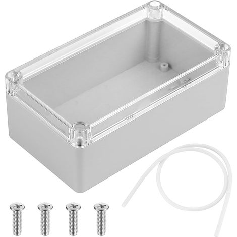Ip65-anschlussdose, Transparenter Deckel, Abs-material, Für Elektrische Anwendungen Im Innen- Und Außenbereich
