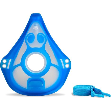 Inhalationsmaske Für Kinder, Flexibel, Transparent, Polypropylen, Atemtherapie, Ab 4 Jahren
