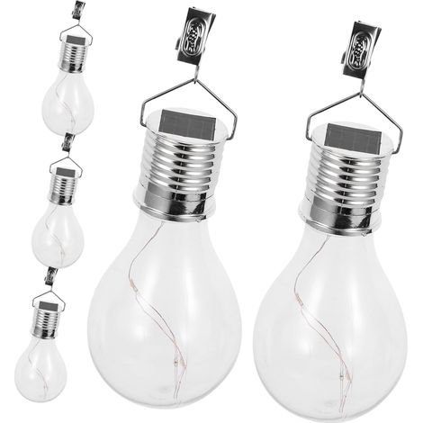 5er-set Solar-led-lampen, Für Den Außenbereich, Mit Clip-befestigung, Für Garten Und Terrasse