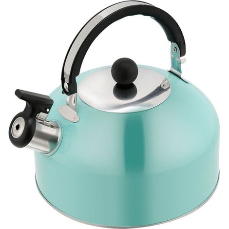 3-liter-edelstahl-teekanne Mit Pfeiffunktion Und Flachem Boden Für Induktionskochfelder