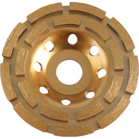 Diamantschleifscheibe 115 X 22,2 Mm – Diamant-topfschleifscheibe Für Beton, Granit, Stein, Marmor, Mauerwerk, Ziegel, Putz Und Polierten Beton
