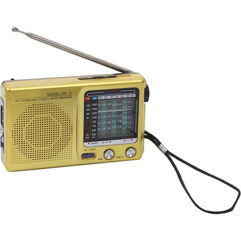 Vollbandradio, Tragbarer Digitaler Retro-multifunktionsrekorder, Mini-empfänger