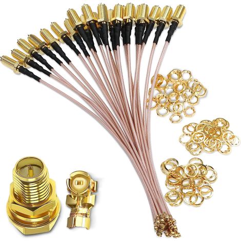 Koaxialkabel, Rp-sma-auf-u.fl-stecker, Rg178-kabel, Für Mini-pci-wlan-antenne