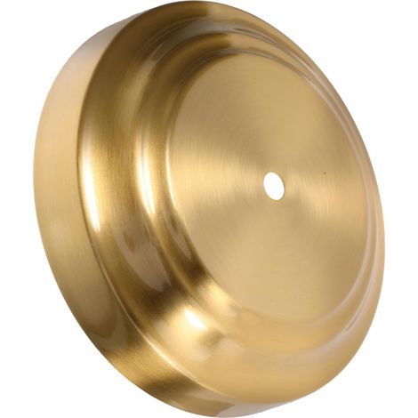 Kupferlampenfuß, Runder Goldsockel, 8 Mm Und 10 Mm Kabeldurchführung, Für Wohnzimmer Und Büro