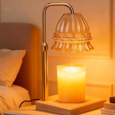 Kerzenwärmer-lampe Mit Timer, 2 Glühbirnen, Höhenverstellbar, Yankee Candle, Wohnaccessoires