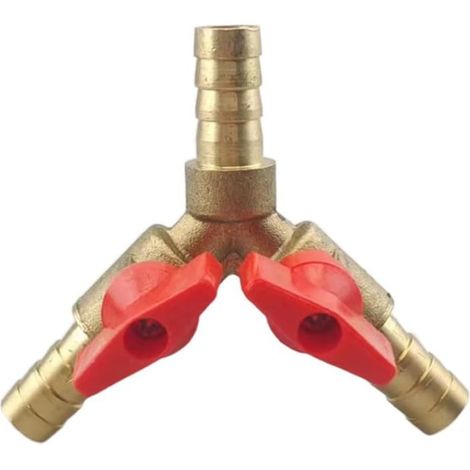 Messing-kugelhahn, Dreiwegeventil, Präzisionsgewinde, Für Gas, Wasser, Öl, Luft