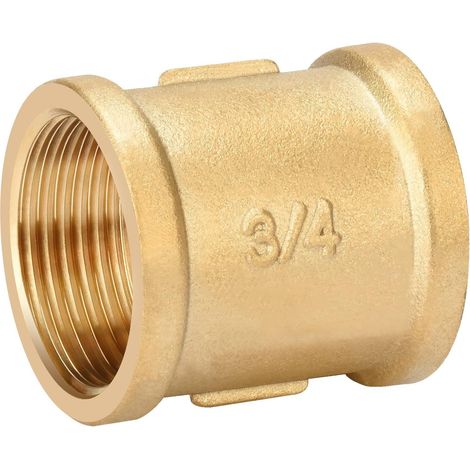 Messing-3/4-zoll-innengewindemuffe Für Sanitär- Und Heizungsinstallationen