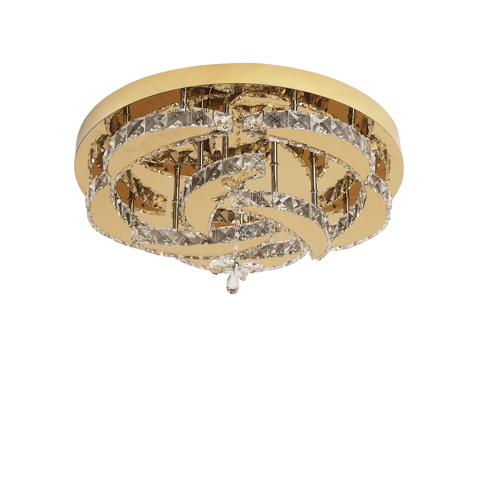 Deckenleuchte, Dimmbare Led, Modernes Design, 8030, Dimmbare Fernbedienung