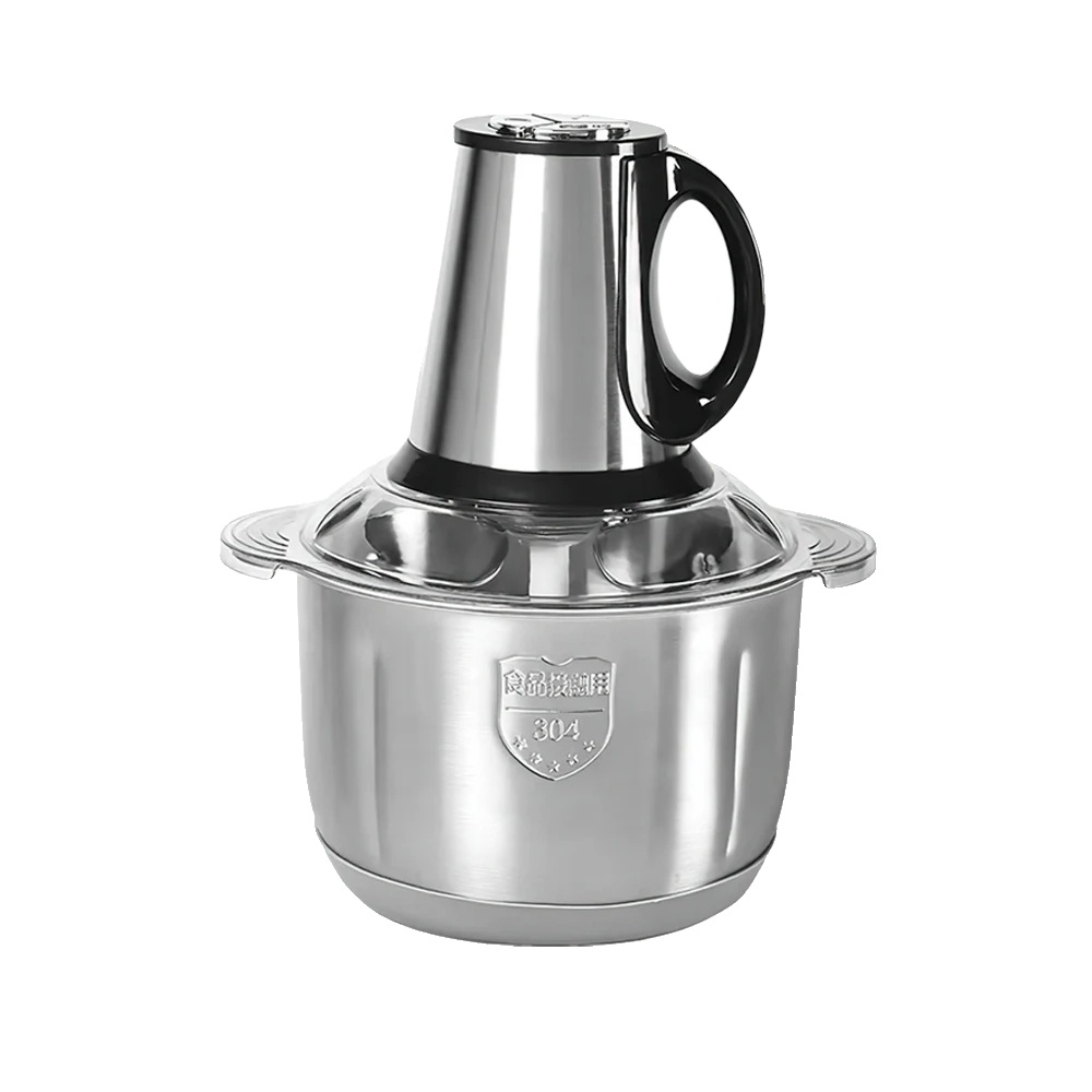 Fleischwolf, 500 W Leistung, 3 Geschwindigkeitsstufen, Silber-5l 500w
