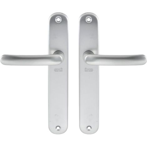 Satz Aluminium-hebelgriffe Auf Rosette, 195 Mm Lochabstand, Für Küche Und Wohnzimmer