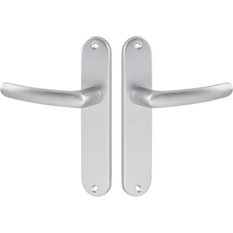 Satz Aluminium-hebelgriffe Auf Rosette, 165 Mm Lochabstand, Für Küche Und Wohnzimmer