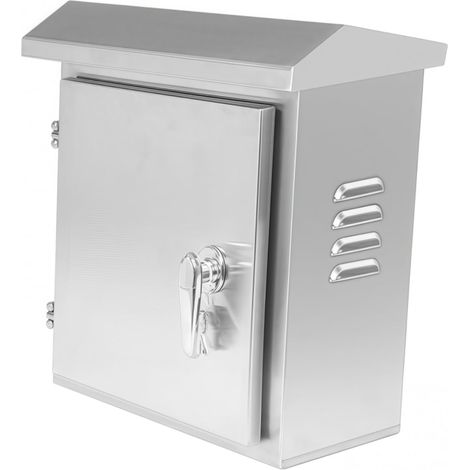 Elektrischer Schaltschrank, Edelstahl 304, Ip65 Wasserdicht, Wandmontage, Innen/außen
