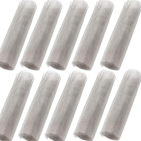 10er-pack Edelstahl-304-siebgewebe, Hitzebeständiges Metallgewebe, Filtergitter Für Haushalt, Garten Und Küche