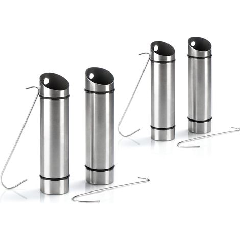 4x Luftbefeuchter, Edelstahl, S-haken, Verdampfer, Wohnzimmer, Schlafzimmer, Büro