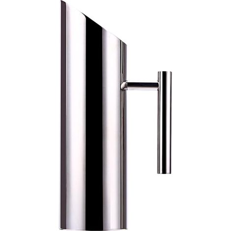 Edelstahl-wasserkrug, 1 L, Hochglanzpoliert, Ergonomischer Griff, Für Zuhause, Restaurant, Bar