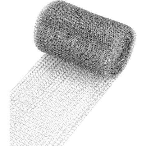 Rolle Metallgewebe, Edelstahl, Feinmaschenweite 127 Mm, Nagetiersicher, Gartenschutz