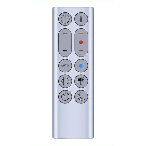 Fernbedienungsventilator, Kompatibel Mit Dyson Hp04, Hp05, Hp06, Hp07 Und Hp09 Luftreinigern, Silber