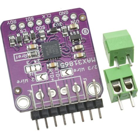 Max31865 Pt100 Temperatursensor-verstärkermodul Mit Spi-schnittstelle Für Mikrocontroller