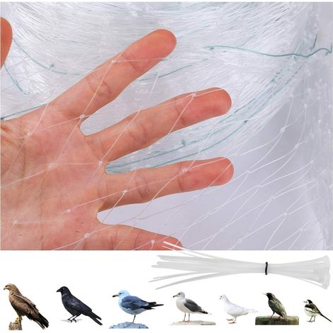 M X 3 M Vogelschutznetz Für Den Garten, 2,5 Cm Maschenweite – Schutznetz Für Teiche, Obst, Gemüse Und Pflanzen