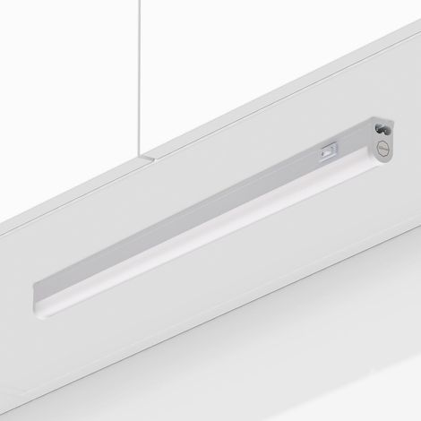 Oktaplex Riga Led-unterbauleuchte Für Die Küche, Neutralweiß 4000 K, 54 Cm, 230 V, Erweiterbar, 840 Lm, 8,8 W, Mit Schalter