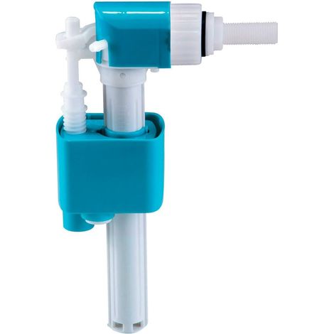 Toilettenspülventil, Seitlicher Einlass, 3/8"-pom-schraube, Weiß, Für Toilette