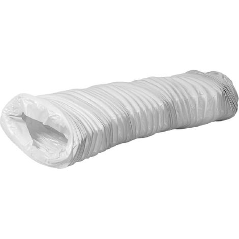 Flexibler Luftkanal 110x55mm Pvc Stahlrahmen 6m Belüftung Dunstabzugshaube Klimaanlage