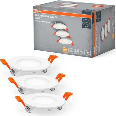 Einbaustrahler, 85 Mm, Integrierter Treiber, Kunststoff, Ip20, Für Den Innenbereich
