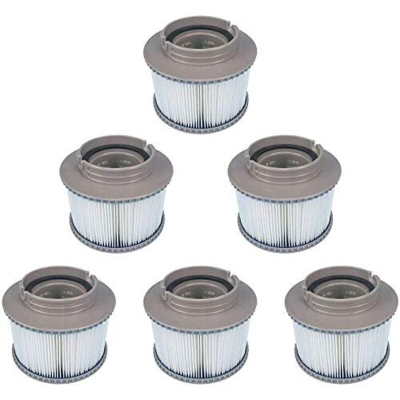 6er-pack Ersatzfilter Für Mspa Fd2089, Filterkartusche Für Schwimmbäder Und Whirlpools