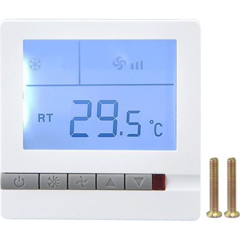 Multifunktionaler, Intelligenter Thermostat-klimaanlagenregler Mit 220-v-wechselstrom-lüftungsfunktion Für Hotels, Restaurants Oder Lobbys