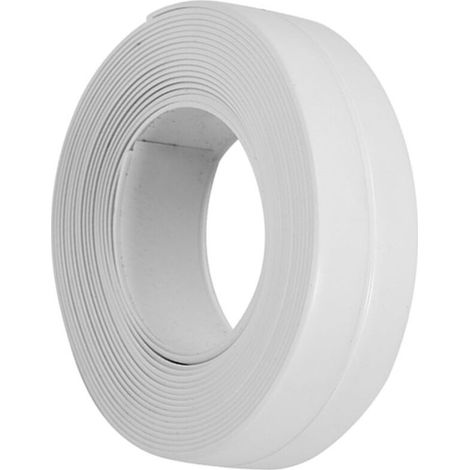 Selbstklebender Dichtungsstreifen Für Badewanne Und Wand, Spülbeckenrandleiste Für Küchenspülen (1 Weiß 22 Mm X 3,2 M)