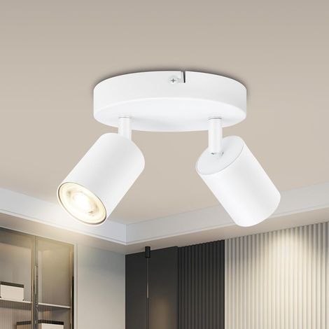 Deckenleuchten, Verstellbare Strahler, Gu10-fassungen, Aluminium, Wohnzimmer/küche