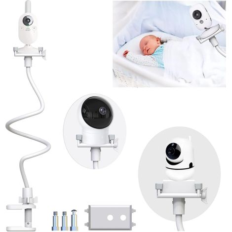 Universelle Kamerahalterung, 85 Cm Flexibler Arm, Stabile Tischklemme, Kompatibel Mit Babyphonen