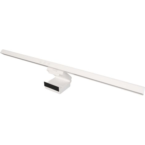 Monitor-lichtleiste, Desktop-lichtleiste, 3 Umschaltbare Beleuchtungsmodi, Stufenloses Dimmen, Touch-steuerung, Bildschirm-lichtleiste (weiß)