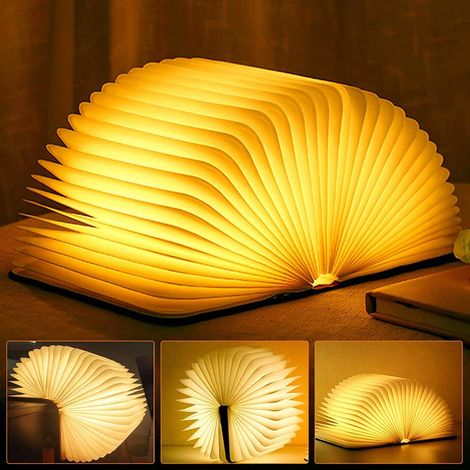 Led-ambientebeleuchtung, Usb-aufladbar, Warmweiß, 19,5 X 14 X 2,5 Cm